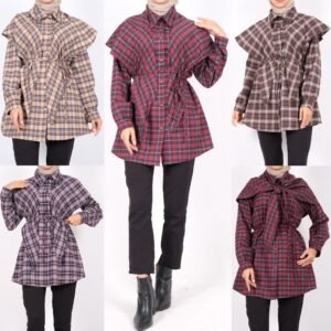 fermuarlı peluş kapitone mont